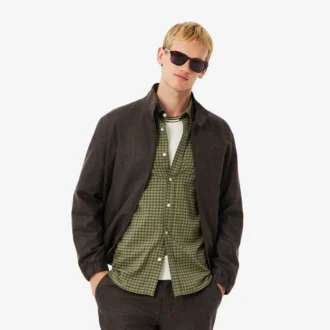Veste Harrington en laine pour homme