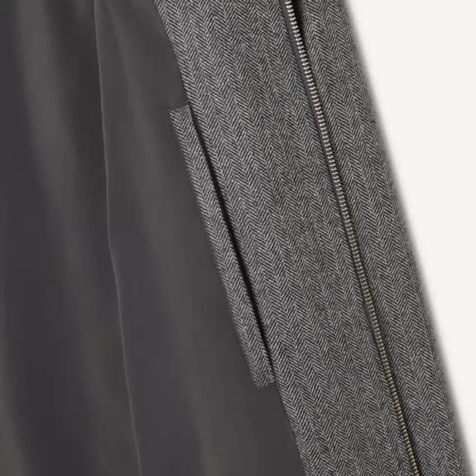 Veste Harrington en laine pour homme Veste Harrington en laine pour homme
