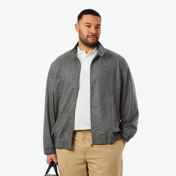 Veste Harrington en laine pour homme Veste Harrington en laine pour homme