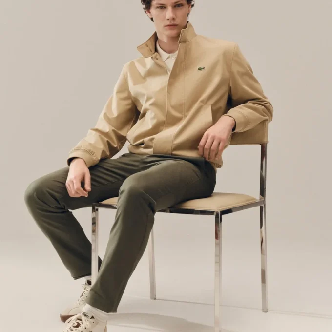 Veste Harrington en sergé déperlant Veste Harrington en sergé déperlant