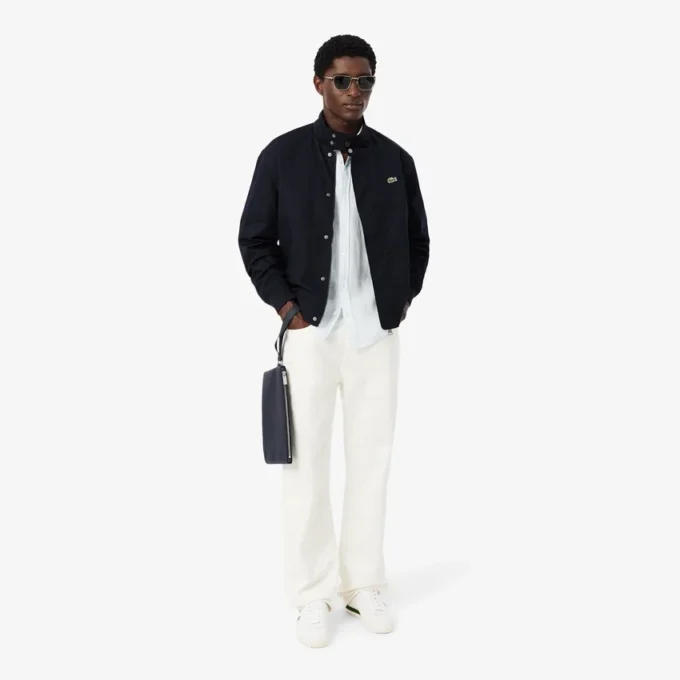 Veste Harrington en sergé déperlant Veste Harrington en sergé déperlant