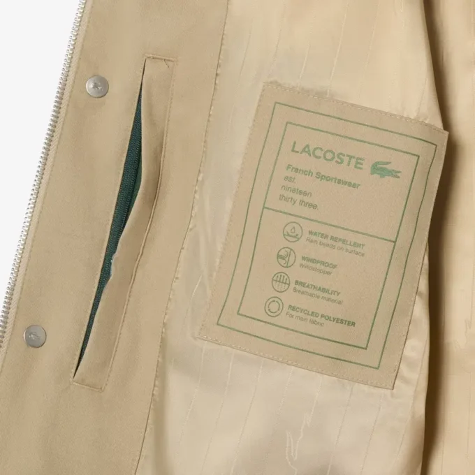 Veste Harrington en sergé déperlant Veste Harrington en sergé déperlant