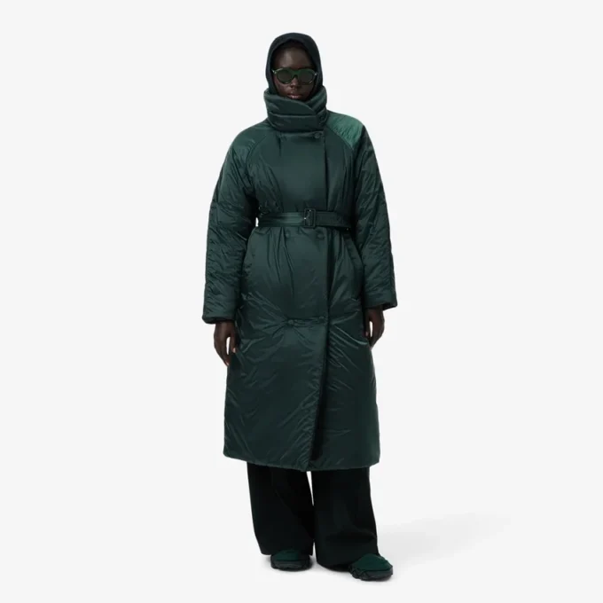 Veste longue bouffante irisée Runway Veste longue bouffante irisée Runway