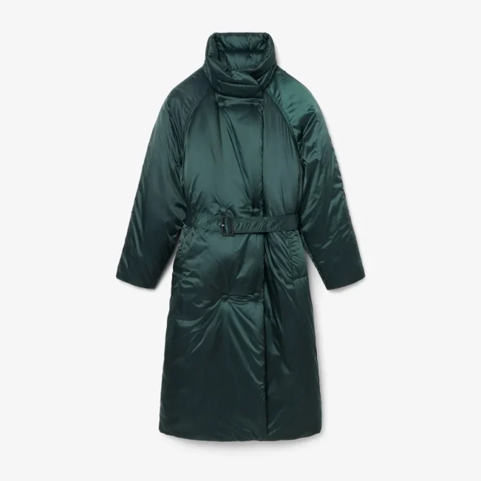 Veste longue bouffante irisée Runway Veste longue bouffante irisée Runway