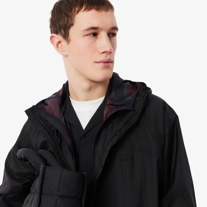 Veste longue imperméable pour homme, compacte Veste longue imperméable pour homme, compacte