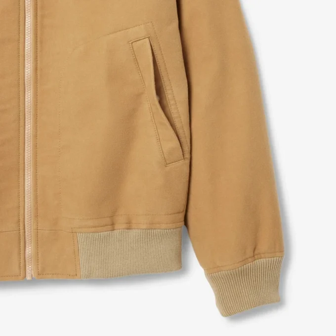 Veste matelassée en moleskine pour homme Veste matelassée en moleskine pour homme