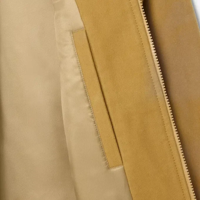 Veste matelassée en moleskine pour homme Veste matelassée en moleskine pour homme