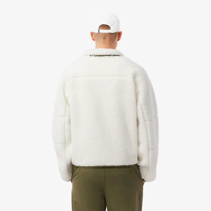 Veste polaire Sherpa color block pour homme Veste polaire Sherpa color block pour homme