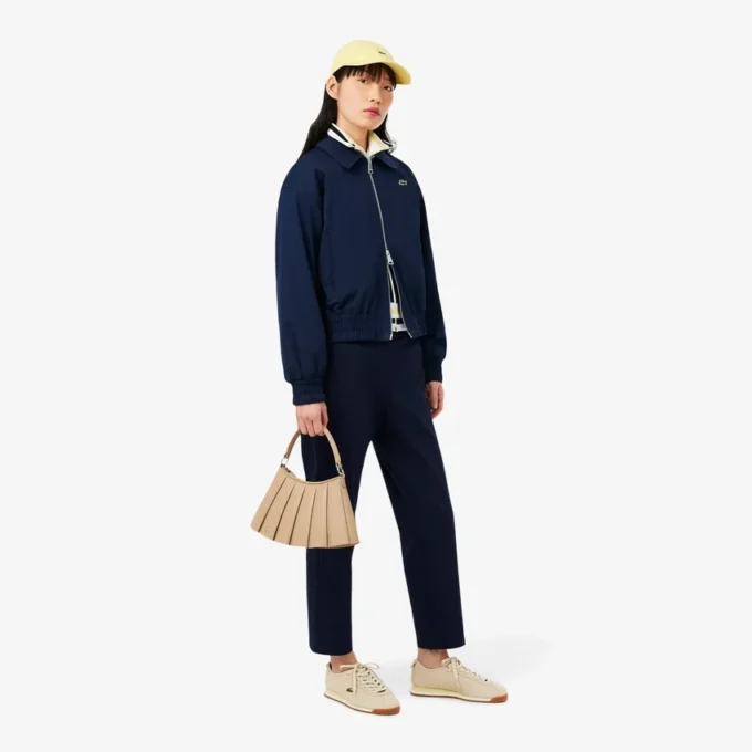 Veste stretch à double col pour femme Veste stretch à double col pour femme