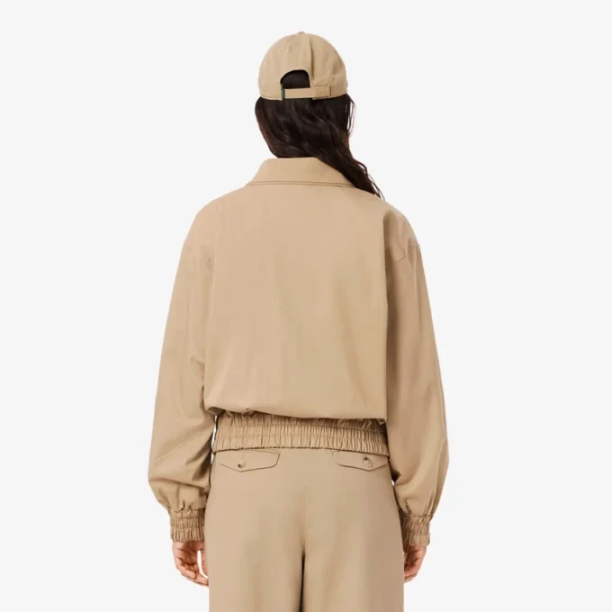 Veste stretch à double col pour femme Veste stretch à double col pour femme