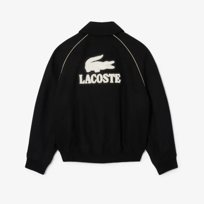 Veste universitaire en laine pour homme avec insigne Veste universitaire en laine pour homme avec insigne