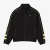 Veste zippée imperméable pour homme avec détails contrastés Veste zippée imperméable pour homme avec détails contrastés