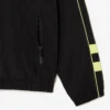 Veste zippée imperméable pour homme avec détails contrastés Veste zippée imperméable pour homme avec détails contrastés